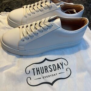 Thursday Boot Company Cream Athletic Sneakers